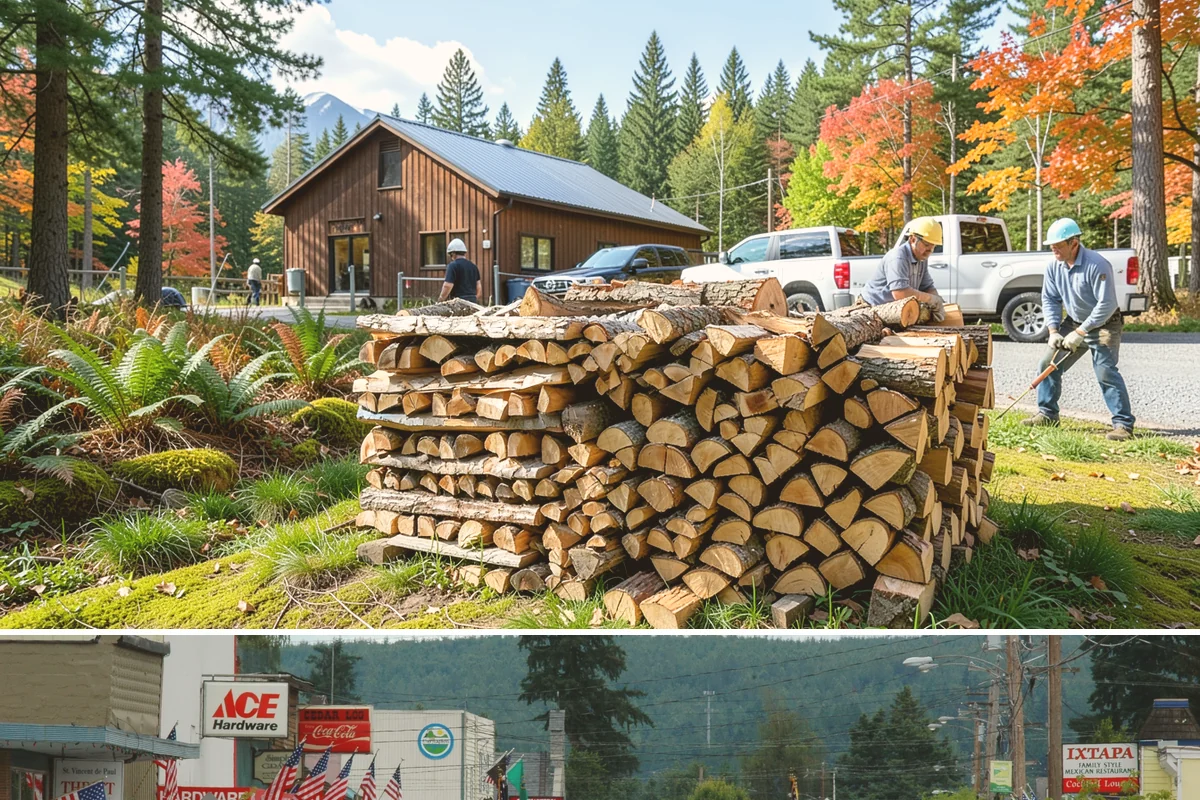 Log Splitting Service in Carnation, King County, WA - Fall and winter are popular for processing wood you plan to burn soon, while spring splitting sets up summer seasoning.