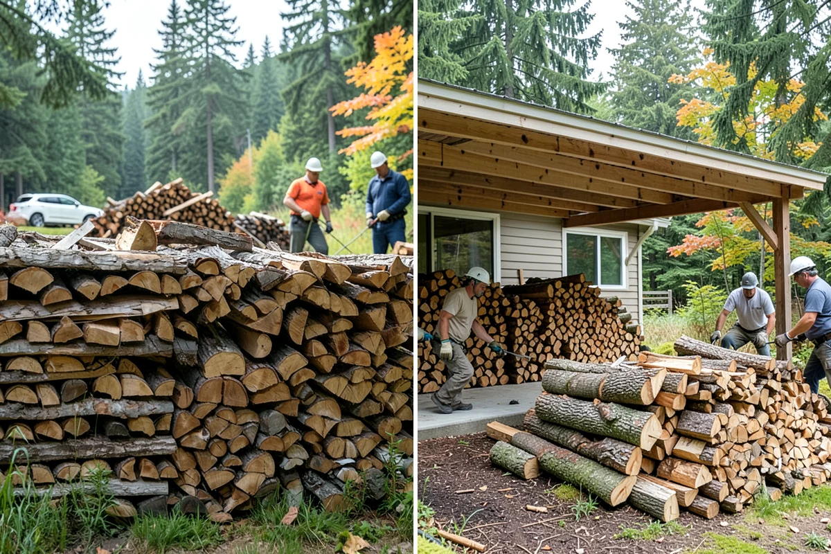 Log Splitting Service in Clyde Hill, King County, WA - Assess the logs and confirm the split size you want