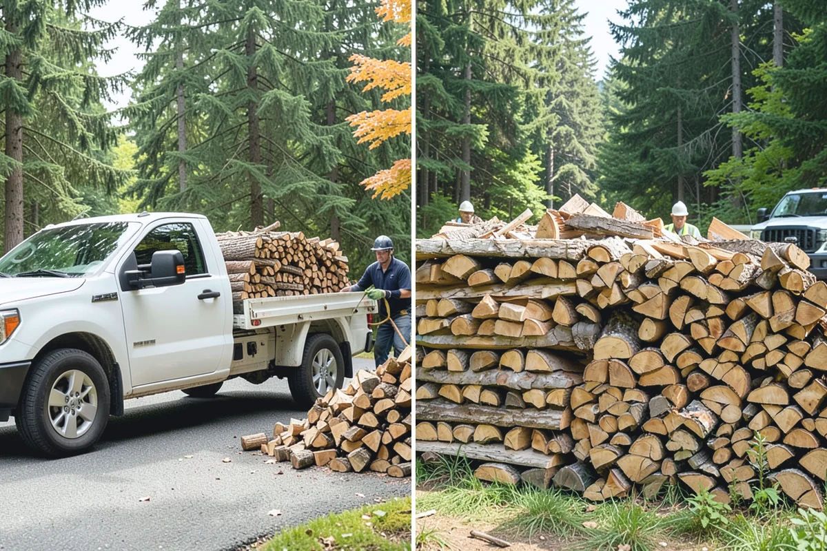 Log Splitting Service in Coupeville, Island County, WA - Assess the logs and confirm the split size you want