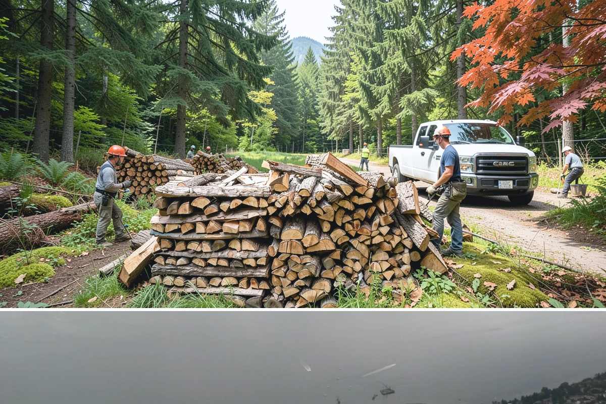 Log Splitting Service in Des Moines, King County, WA - Fall and winter are popular for processing wood you plan to burn soon, while spring splitting sets up summer seasoning.