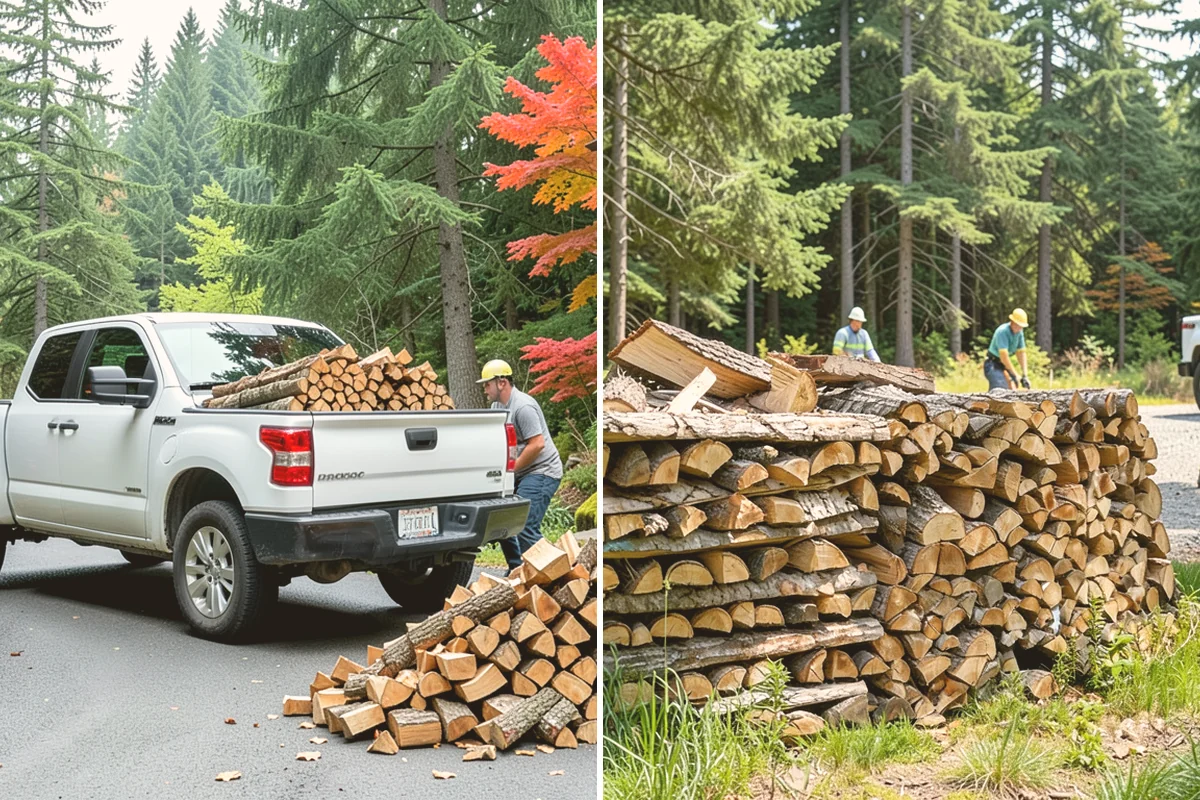 Log Splitting Service in Edmonds, Snohomish County, WA - Assess the logs and confirm the split size you want