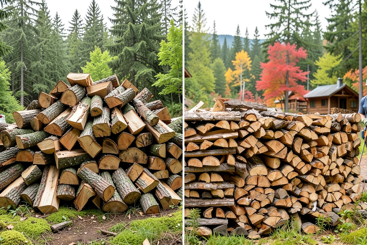 Log Splitting Service in Everett, Snohomish County, WA - Assess the logs and confirm the split size you want
