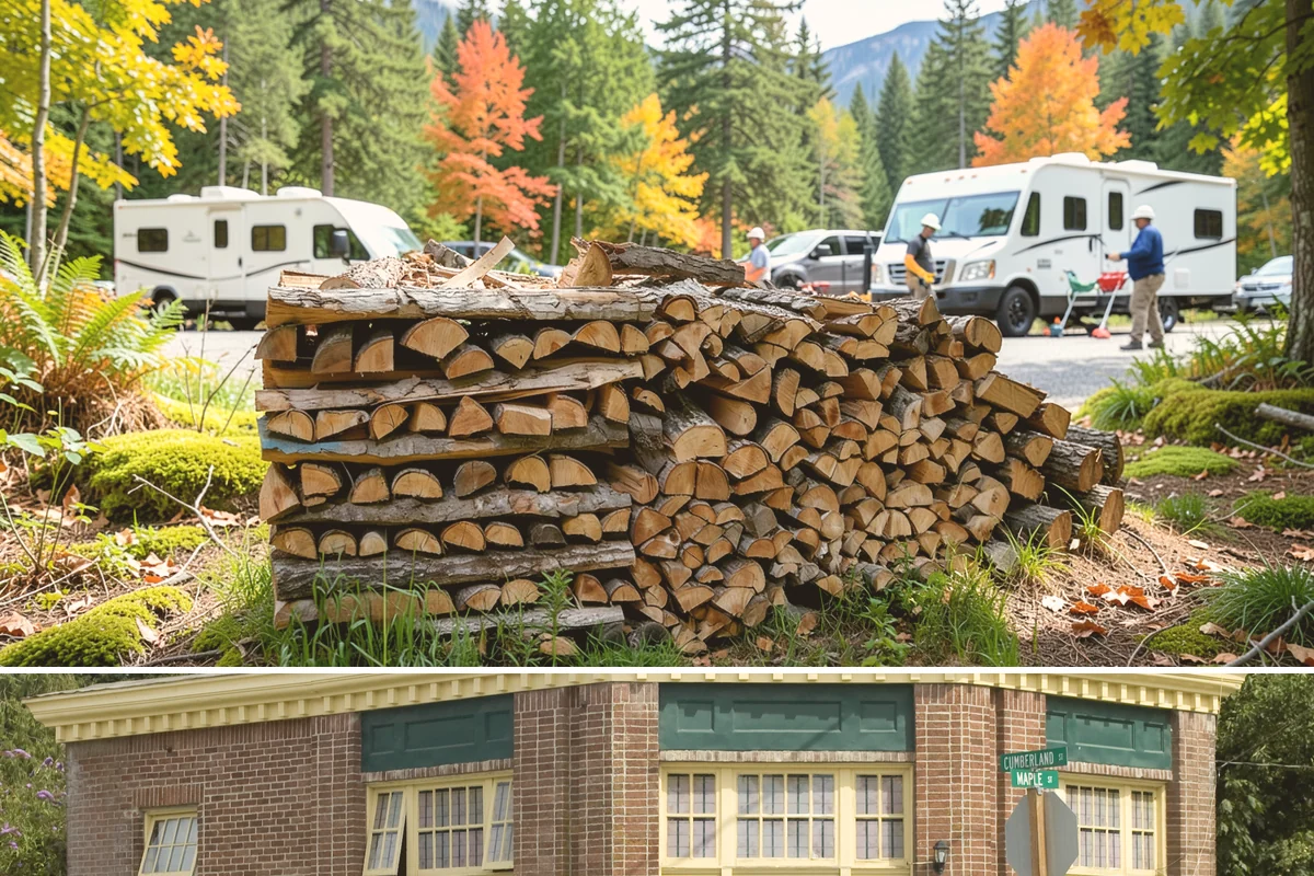 Log Splitting Service in Hamilton, Skagit County, WA - Fall and winter are popular for processing wood you plan to burn soon, while spring splitting sets up summer seasoning.