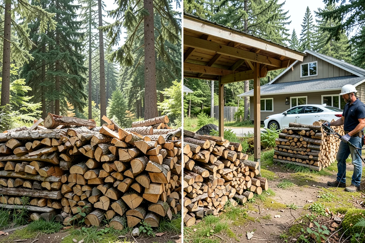 Log Splitting Service in Lyman, WA - Assess the logs and confirm the split size you want