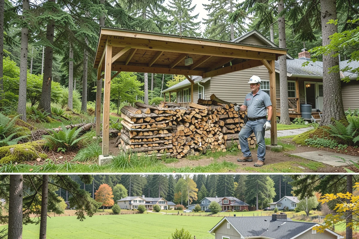 Log Splitting Service in Lyman, WA - Fall and winter are popular for processing wood you plan to burn soon, while spring splitting sets up summer seasoning.