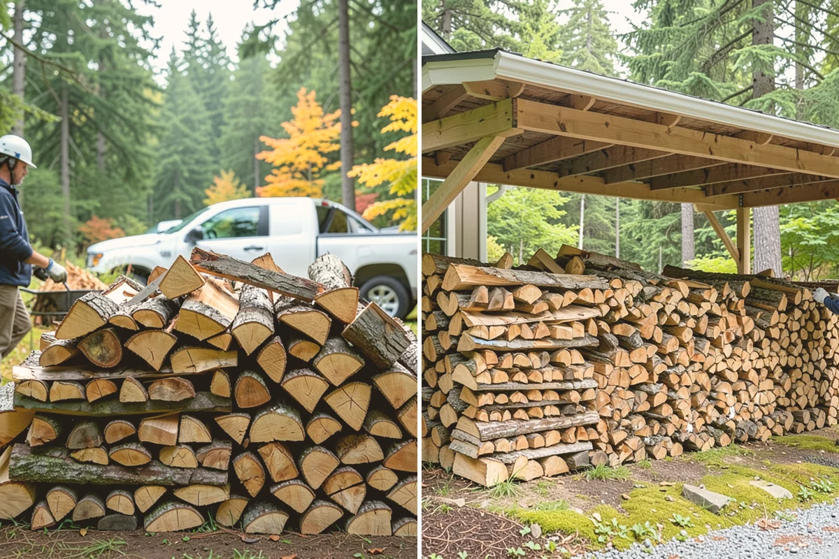 Log Splitting Service in Lynnwood, Snohomish County, WA - Assess the logs and confirm the split size you want