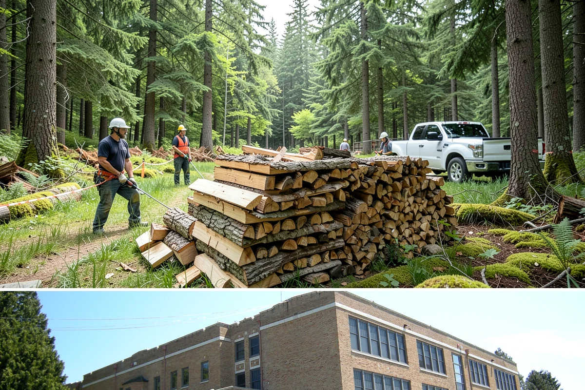 Log Splitting Service in Maple Valley, King County, WA - Fall and winter are popular for processing wood you plan to burn soon, while spring splitting sets up summer seasoning.