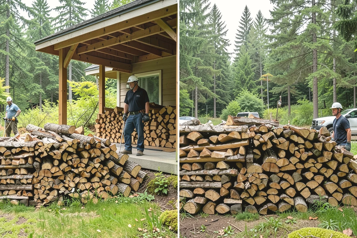 Log Splitting Service in Mill Creek, Snohomish County, WA - Assess the logs and confirm the split size you want