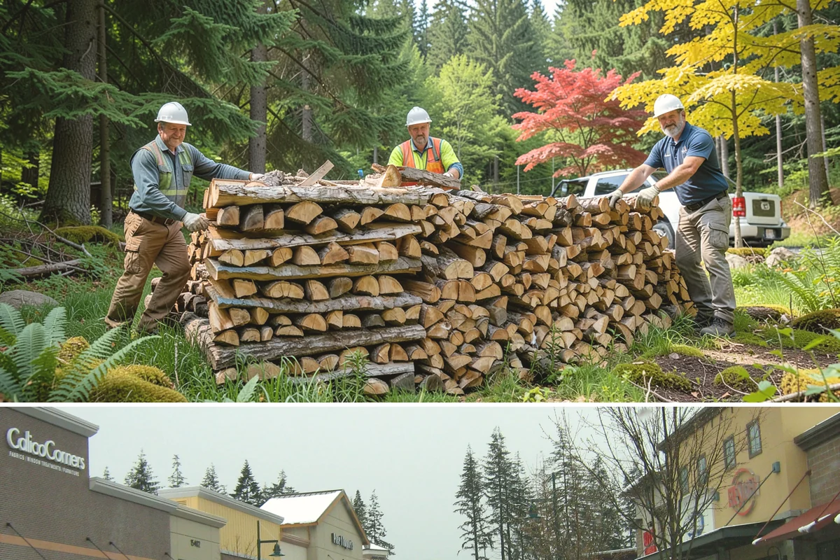 Log Splitting Service in Mill Creek, Snohomish County, WA - Fall and winter are popular for processing wood you plan to burn soon, while spring splitting sets up summer seasoning.