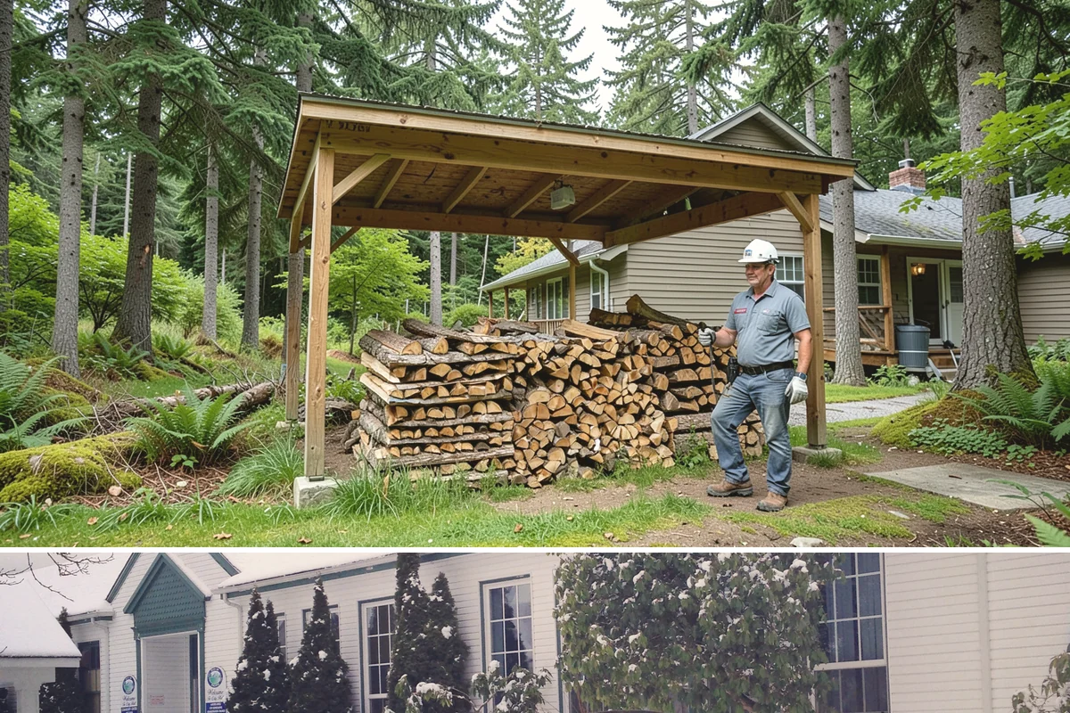 Log Splitting Service in Pacific, King County, WA - Fall and winter are popular for processing wood you plan to burn soon, while spring splitting sets up summer seasoning.