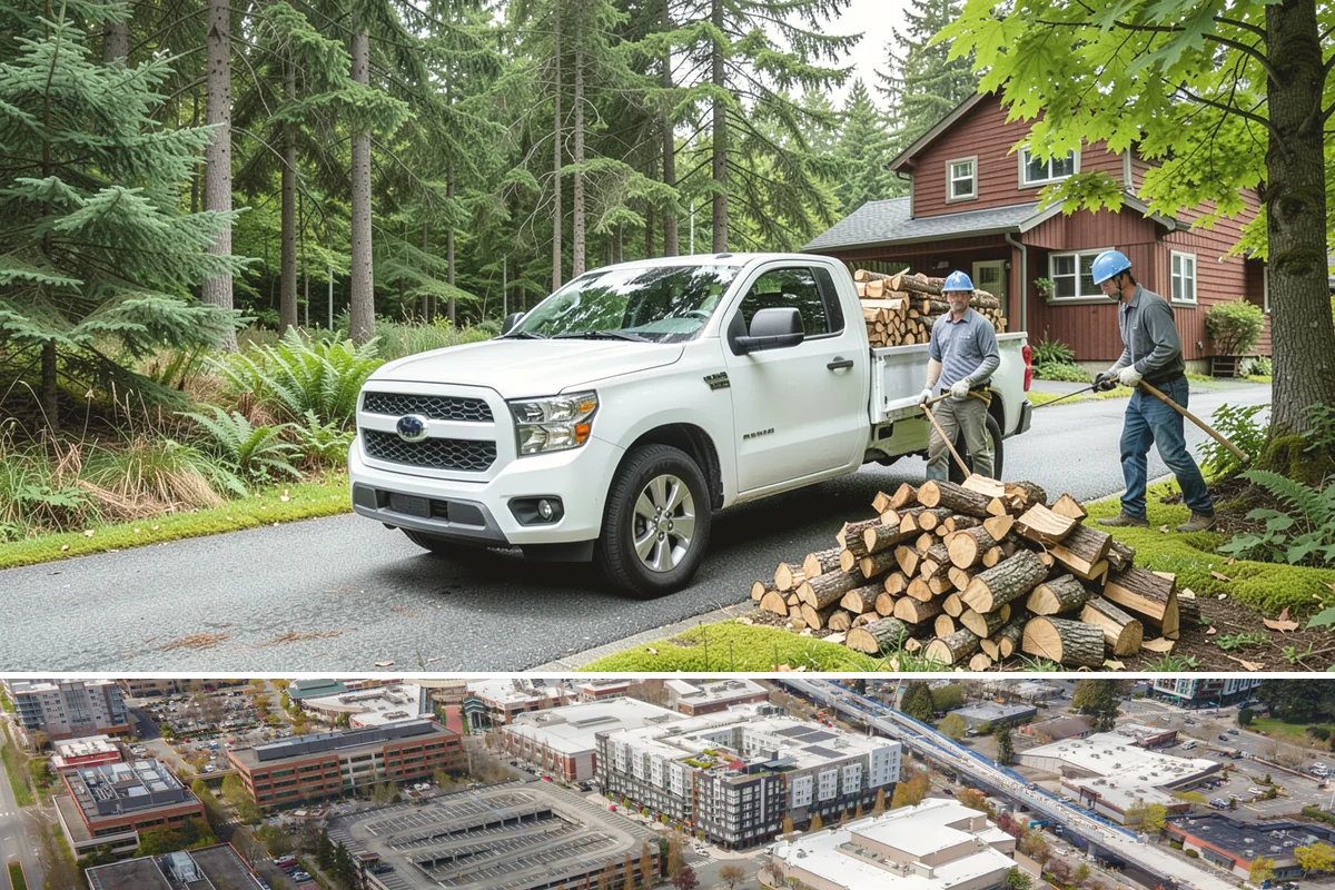 Log Splitting Service in Redmond, King County, WA - Fall and winter are popular for processing wood you plan to burn soon, while spring splitting sets up summer seasoning.