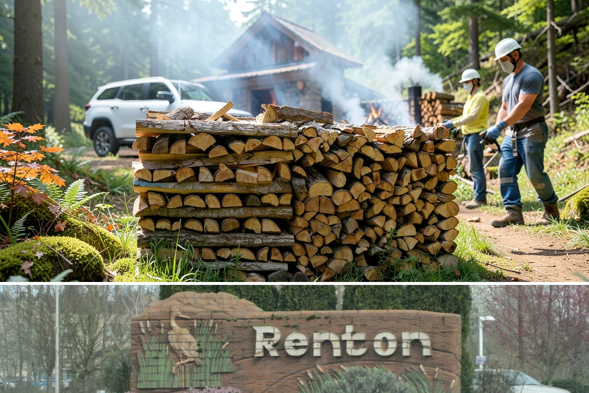 Log Splitting Service in Renton, King County, WA - Fall and winter are popular for processing wood you plan to burn soon, while spring splitting sets up summer seasoning.