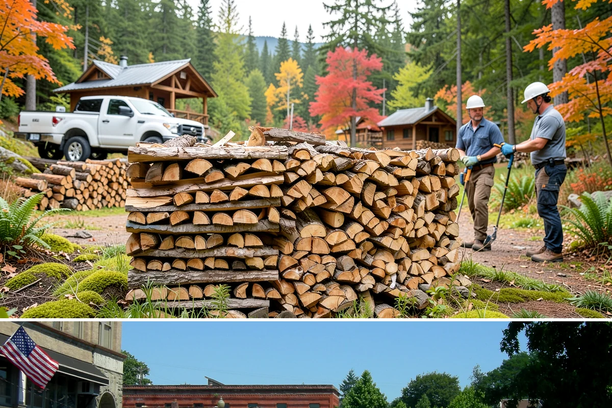 Log Splitting Service in Snohomish, Snohomish County, WA - Fall and winter are popular for processing wood you plan to burn soon, while spring splitting sets up summer seasoning.