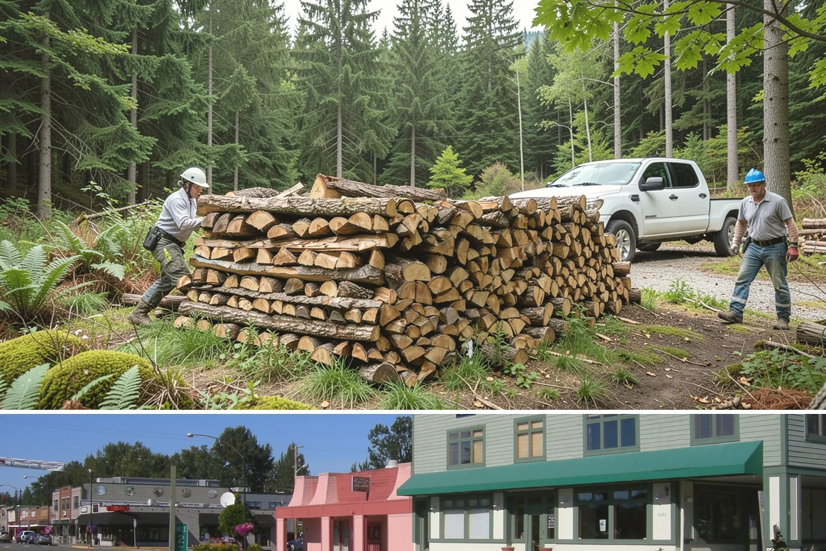 Log Splitting Service in Snoqualmie, King County, WA - Fall and winter are popular for processing wood you plan to burn soon, while spring splitting sets up summer seasoning.