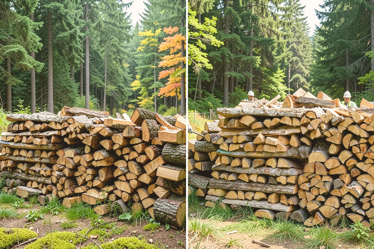 Log Splitting Service in Stanwood, Snohomish County, WA - Assess the logs and confirm the split size you want