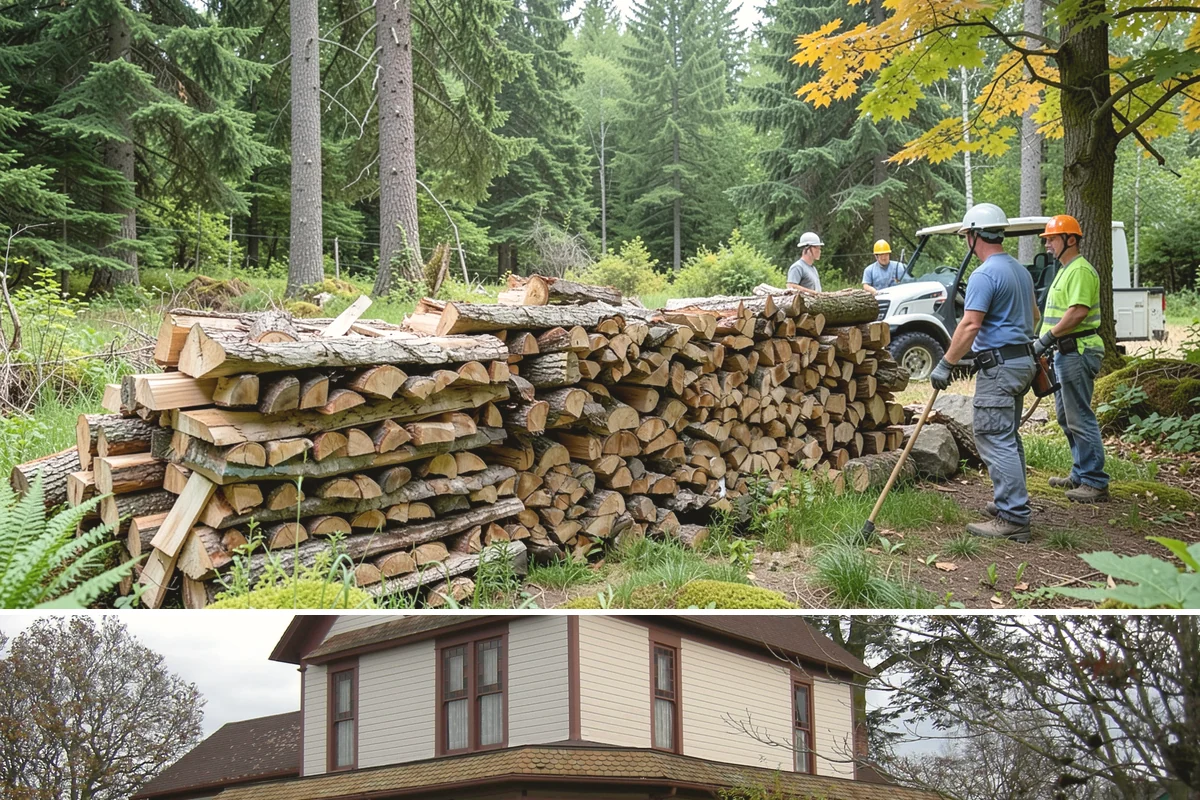 Log Splitting Service in Sumner, Pierce County, WA - Fall and winter are popular for processing wood you plan to burn soon, while spring splitting sets up summer seasoning.