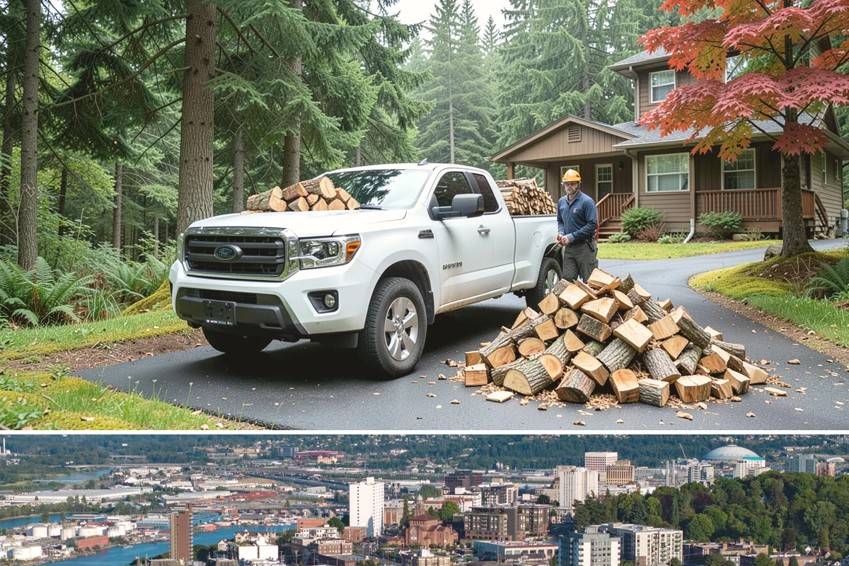 Log Splitting Service in Tacoma, Pierce County, WA - Fall and winter are popular for processing wood you plan to burn soon, while spring splitting sets up summer seasoning.