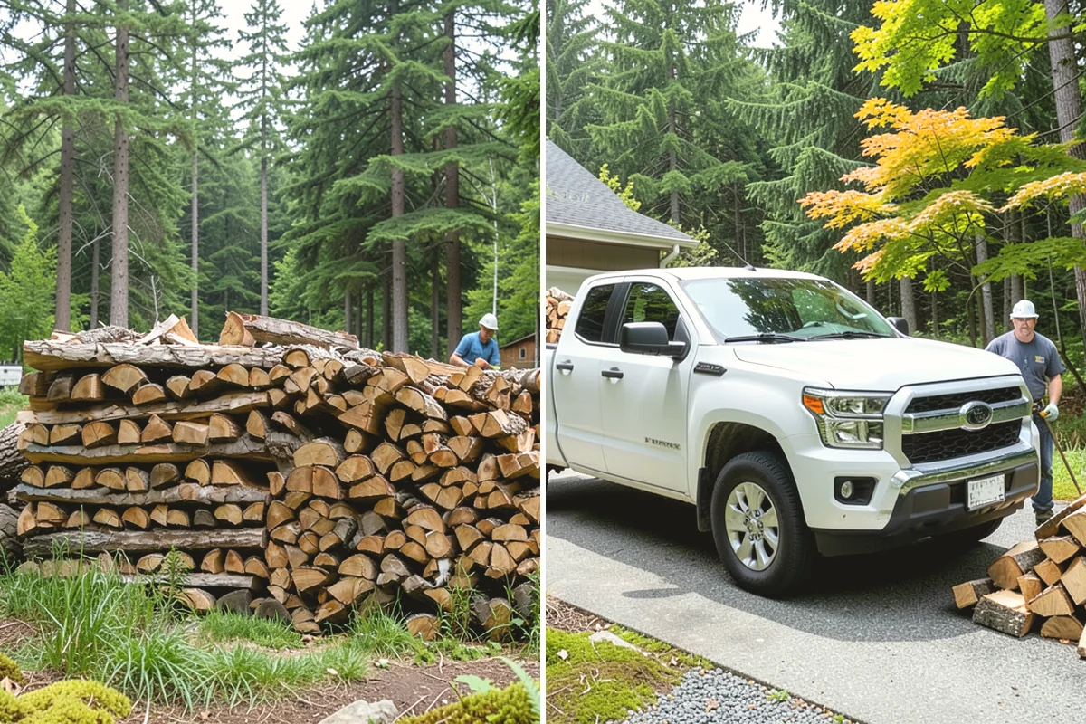 Log Splitting Service in Tukwila, King County, WA - Assess the logs and confirm the split size you want