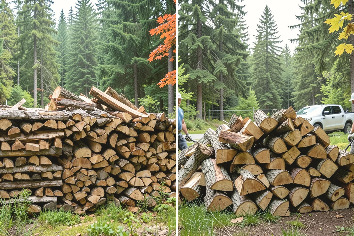 Log Splitting in Black Diamond, King County, WA - We check your rounds and preferred split size