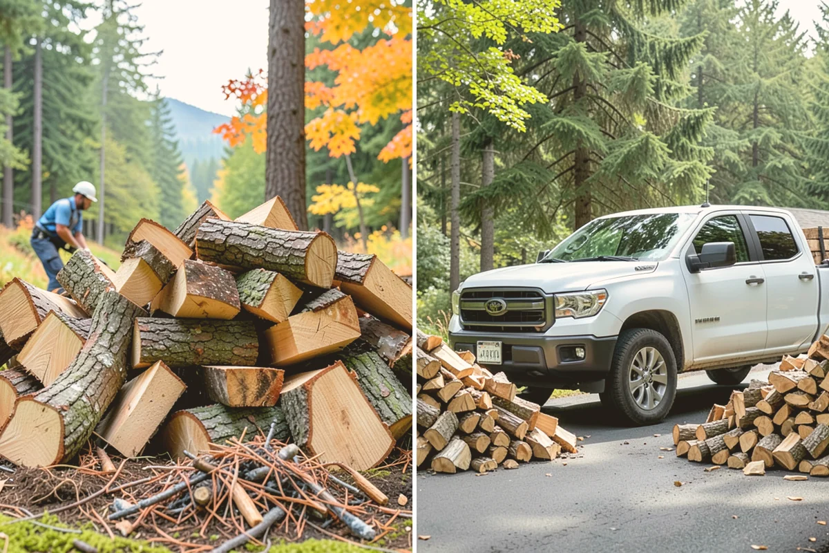 Log Splitting in Brier, Snohomish County, WA - We check your rounds and preferred split size