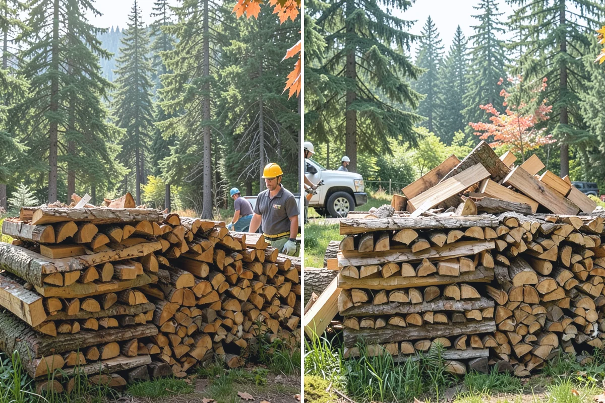 Log Splitting in Darrington, WA - We check your rounds and preferred split size