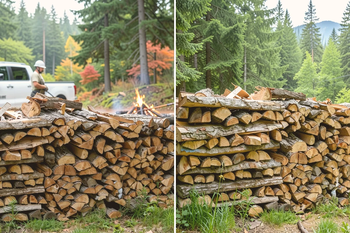 Log Splitting in Edmonds, Snohomish County, WA - We check your rounds and preferred split size