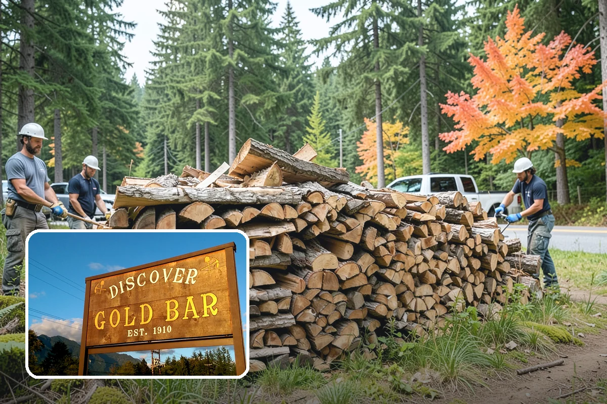 Log Splitting in Gold Bar, Snohomish County, WA - Fast splitting with professional equipment