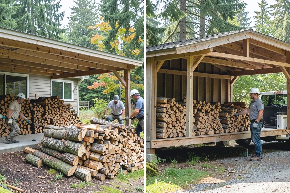 Log Splitting in Gold Bar, Snohomish County, WA - We check your rounds and preferred split size