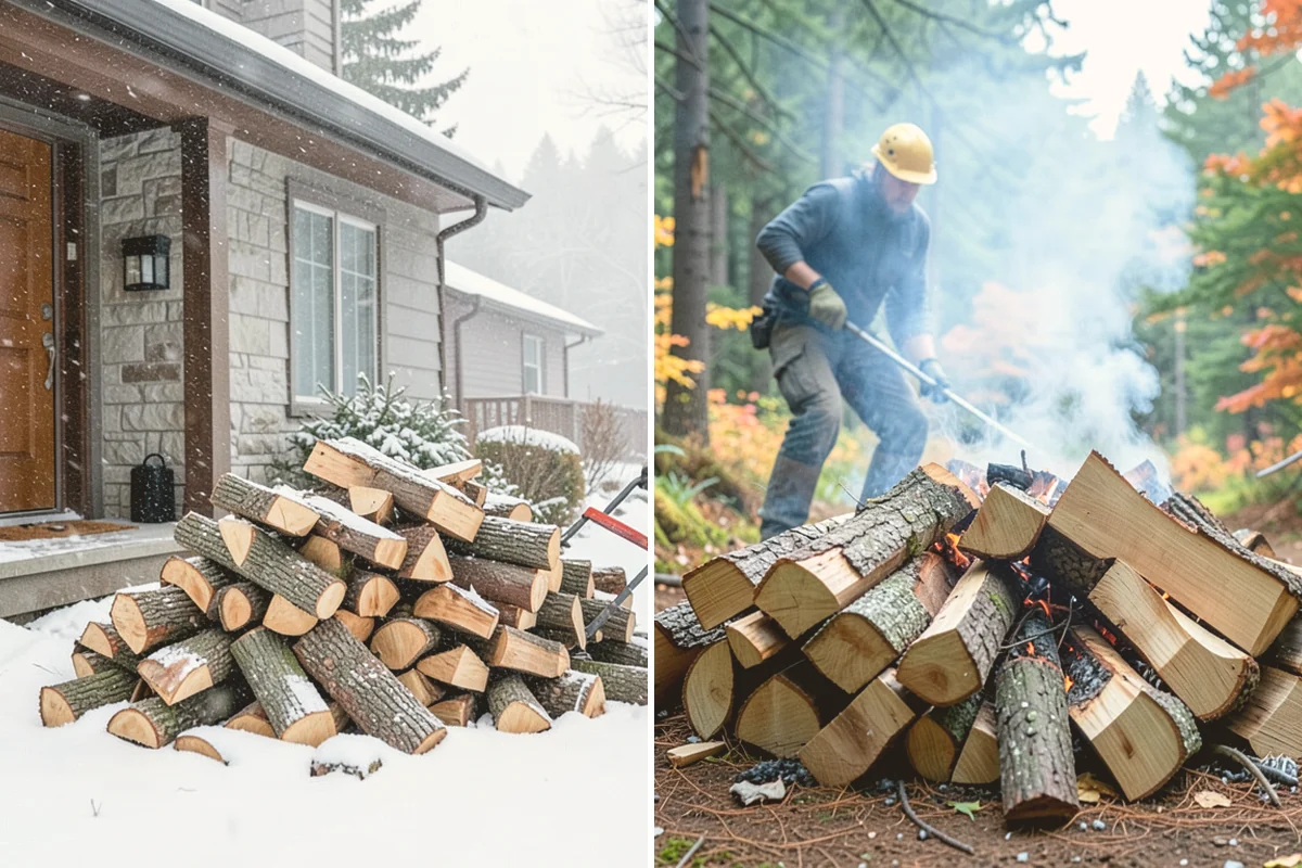 Log Splitting in Kent, King County, WA - We check your rounds and preferred split size