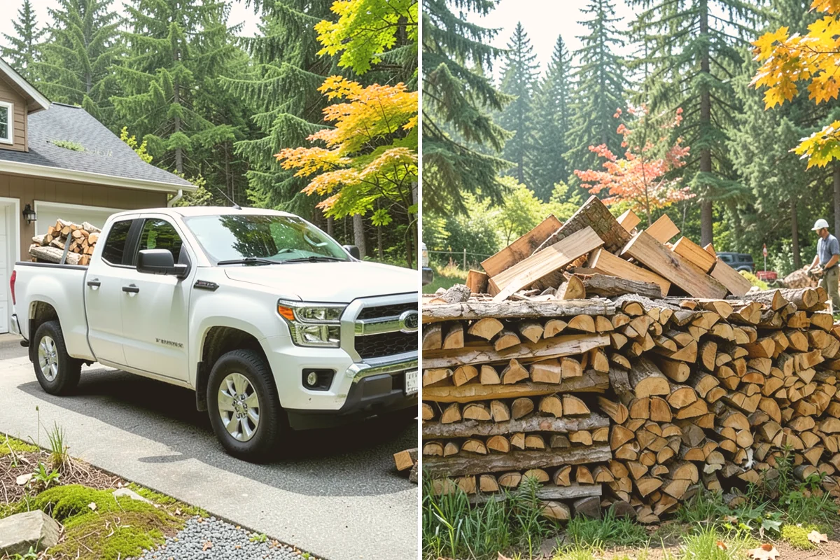 Log Splitting in Lynnwood, Snohomish County, WA - We check your rounds and preferred split size