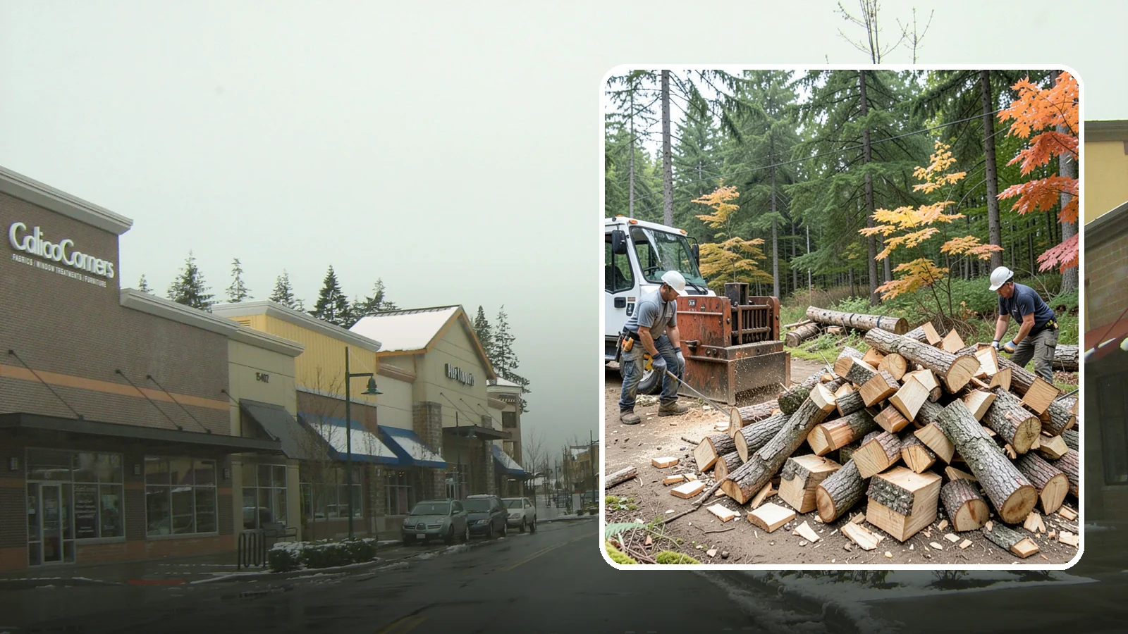 Log Splitting in Mill Creek, Snohomish County, WA - We split logs and rounds into finished firewood sized for your stove or fire pit.