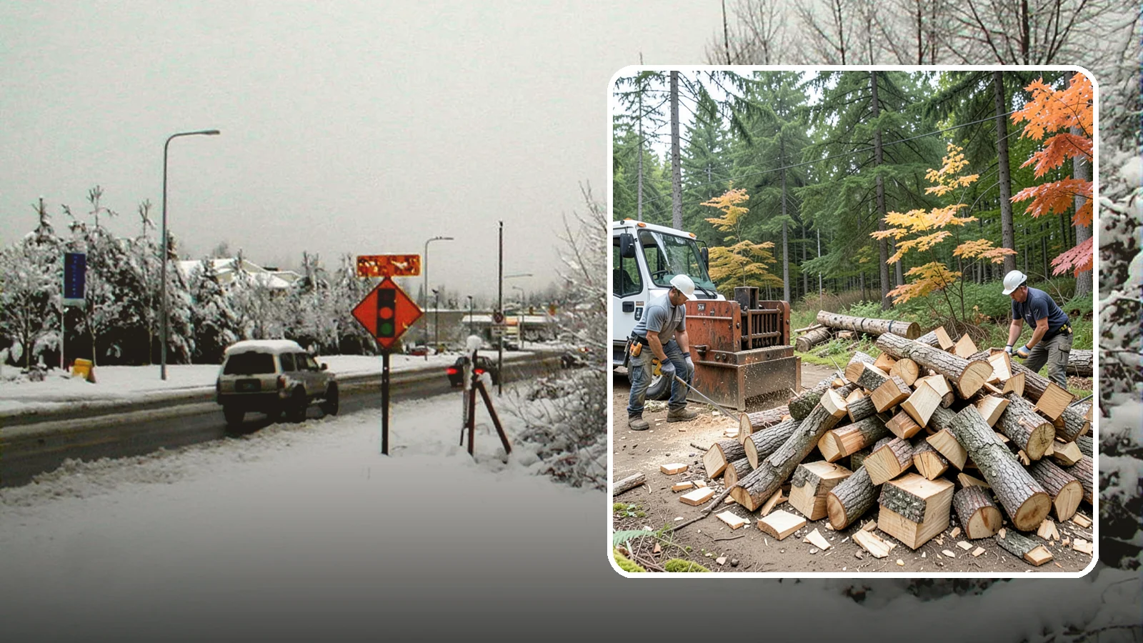 Log Splitting in Newcastle, King County, WA - We split logs and rounds into finished firewood sized for your stove or fire pit.