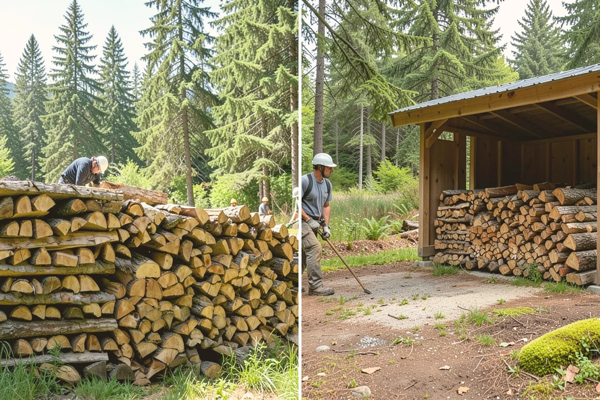 Log Splitting in Newcastle, King County, WA - We check your rounds and preferred split size