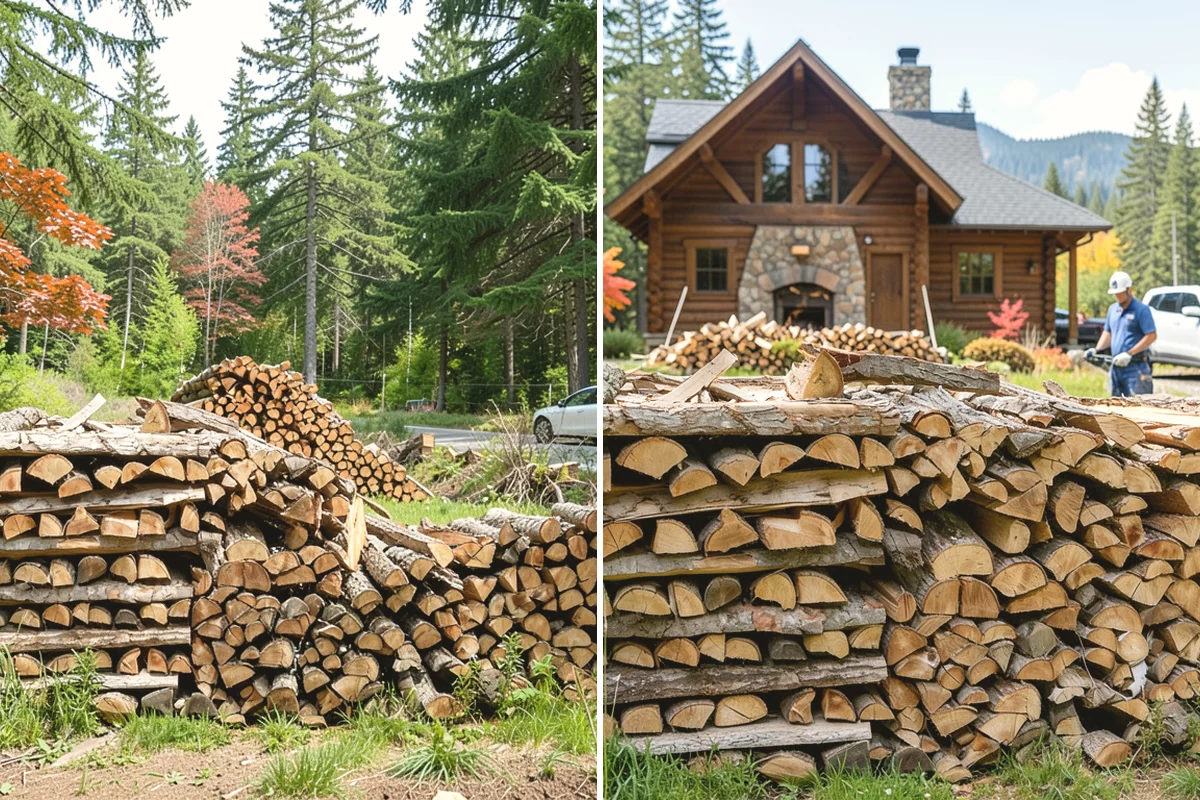 Log Splitting in North Bend, King County, WA - We check your rounds and preferred split size
