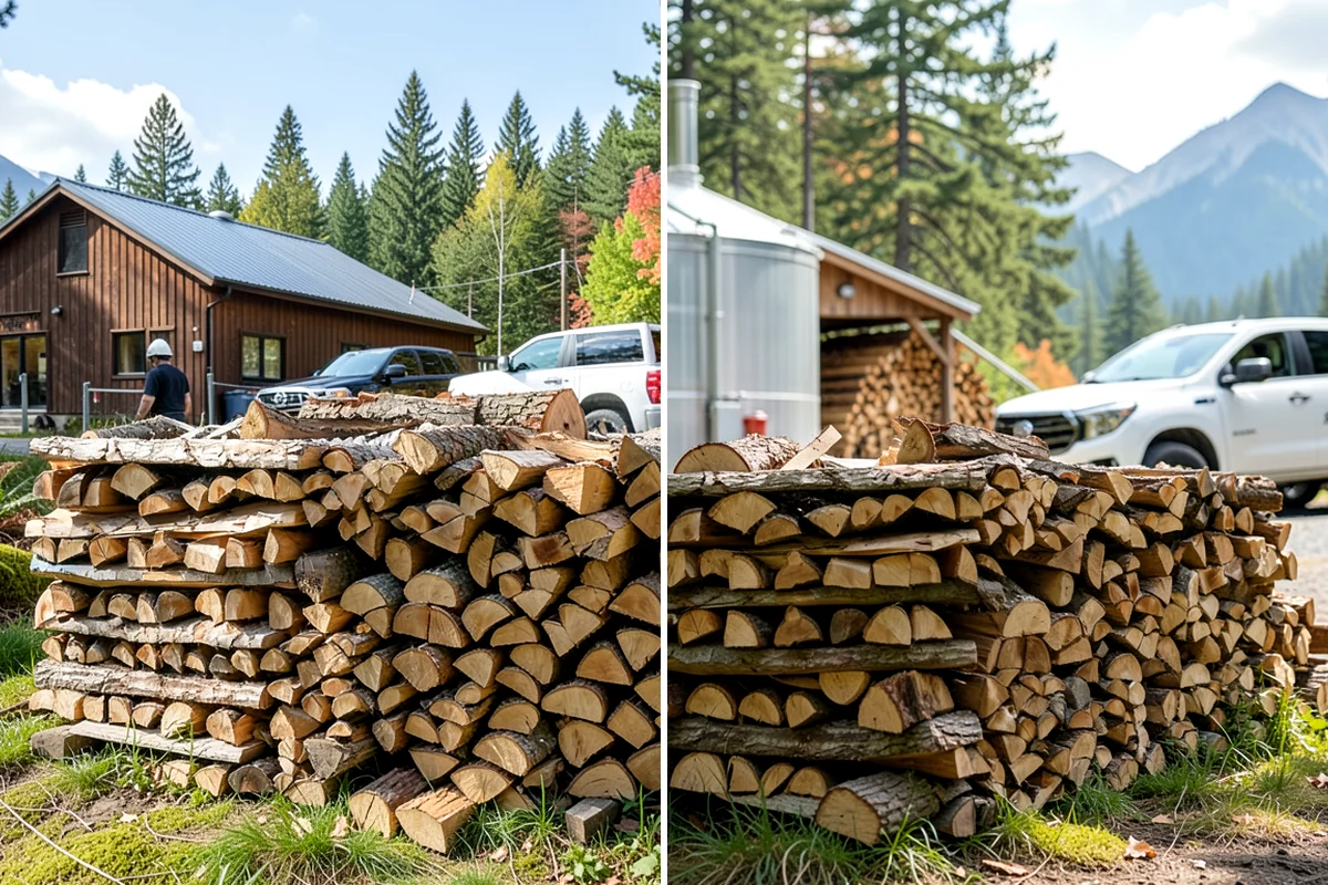 Log Splitting in Snoqualmie, King County, WA - We check your rounds and preferred split size