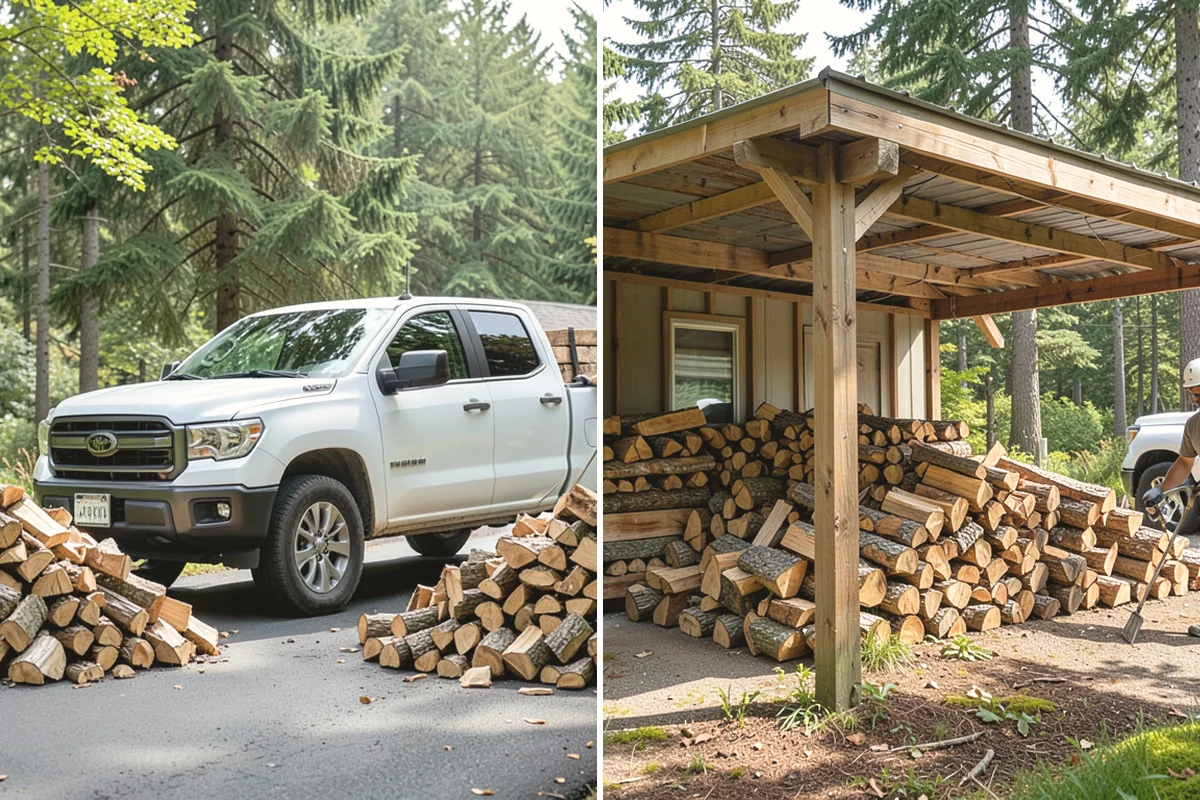 Log Splitting in Tukwila, King County, WA - We check your rounds and preferred split size