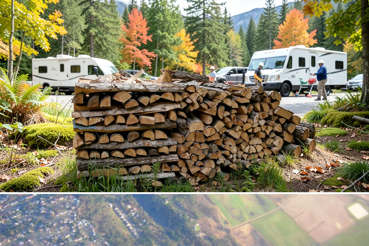 Low-Moisture Firewood in Algona, King County, WA - A solid year-round choice, with the strongest availability heading into the fall burning season.