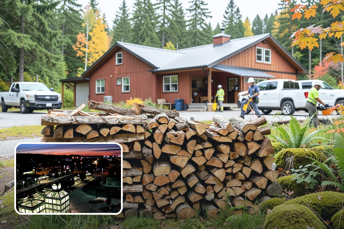 Low-Moisture Firewood in Auburn, King County, WA - Reliable low moisture for easy lighting