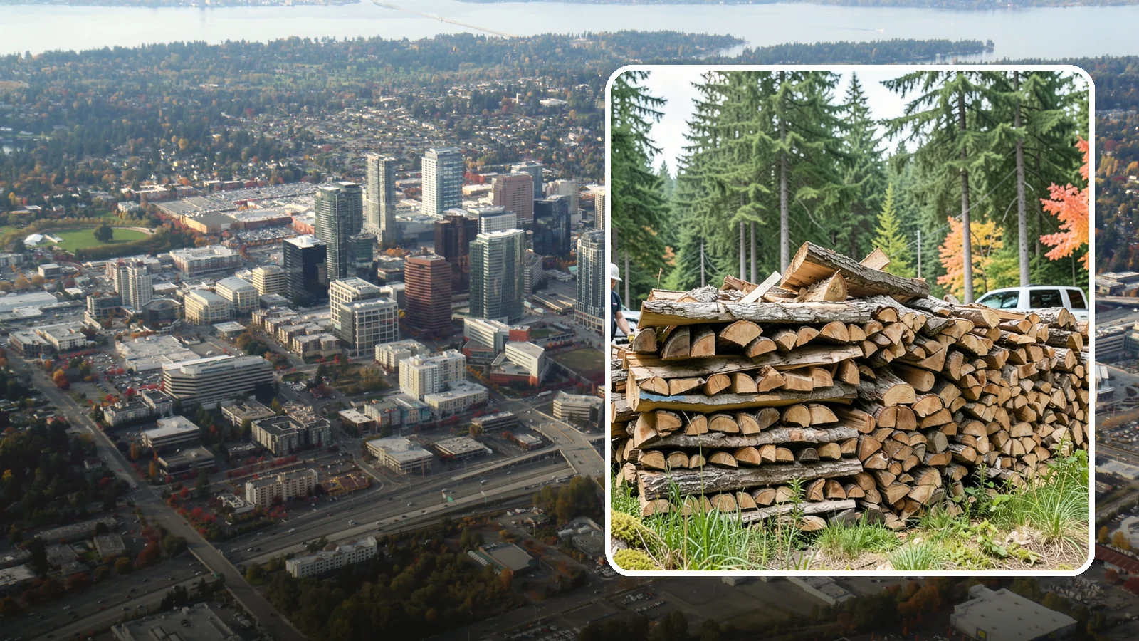 Low-Moisture Firewood in Bellevue, King County, WA - Firewood held to a dependable low moisture range so it ignites and burns without trouble.