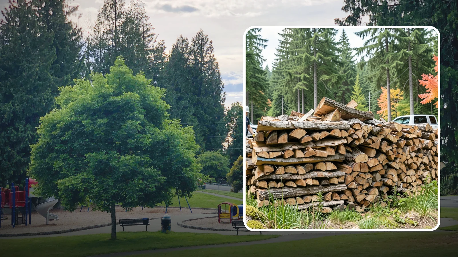 Low-Moisture Firewood in Bonney Lake, Pierce County, WA - Firewood held to a dependable low moisture range so it ignites and burns without trouble.