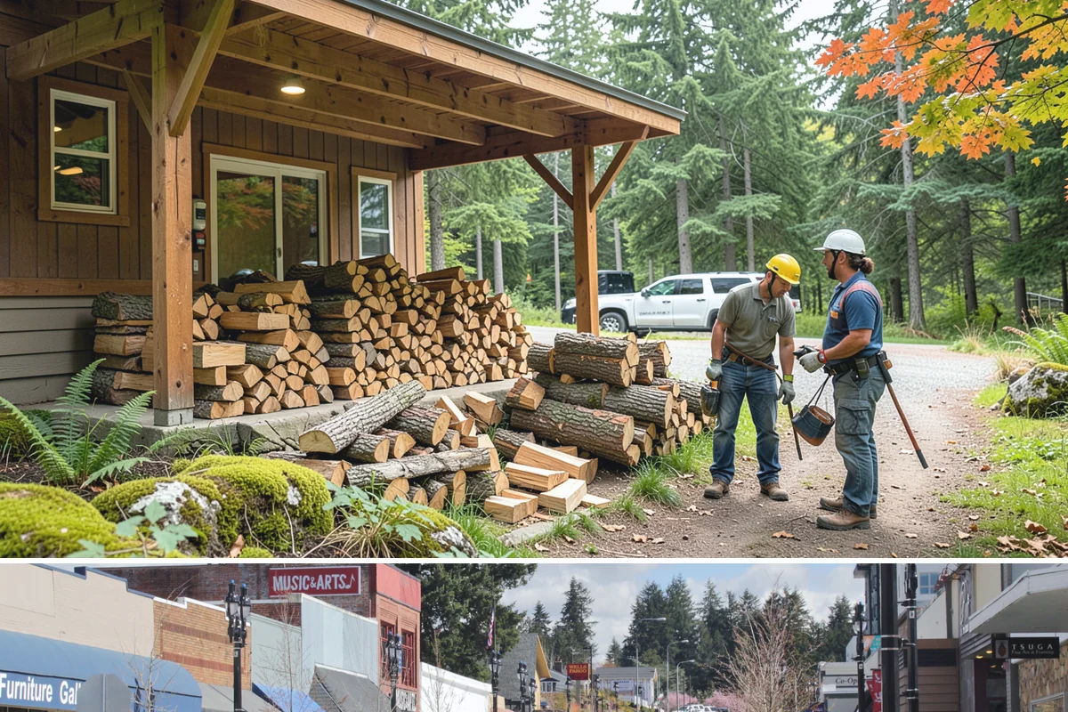 Low-Moisture Firewood in Bothell, King County, WA - A solid year-round choice, with the strongest availability heading into the fall burning season.