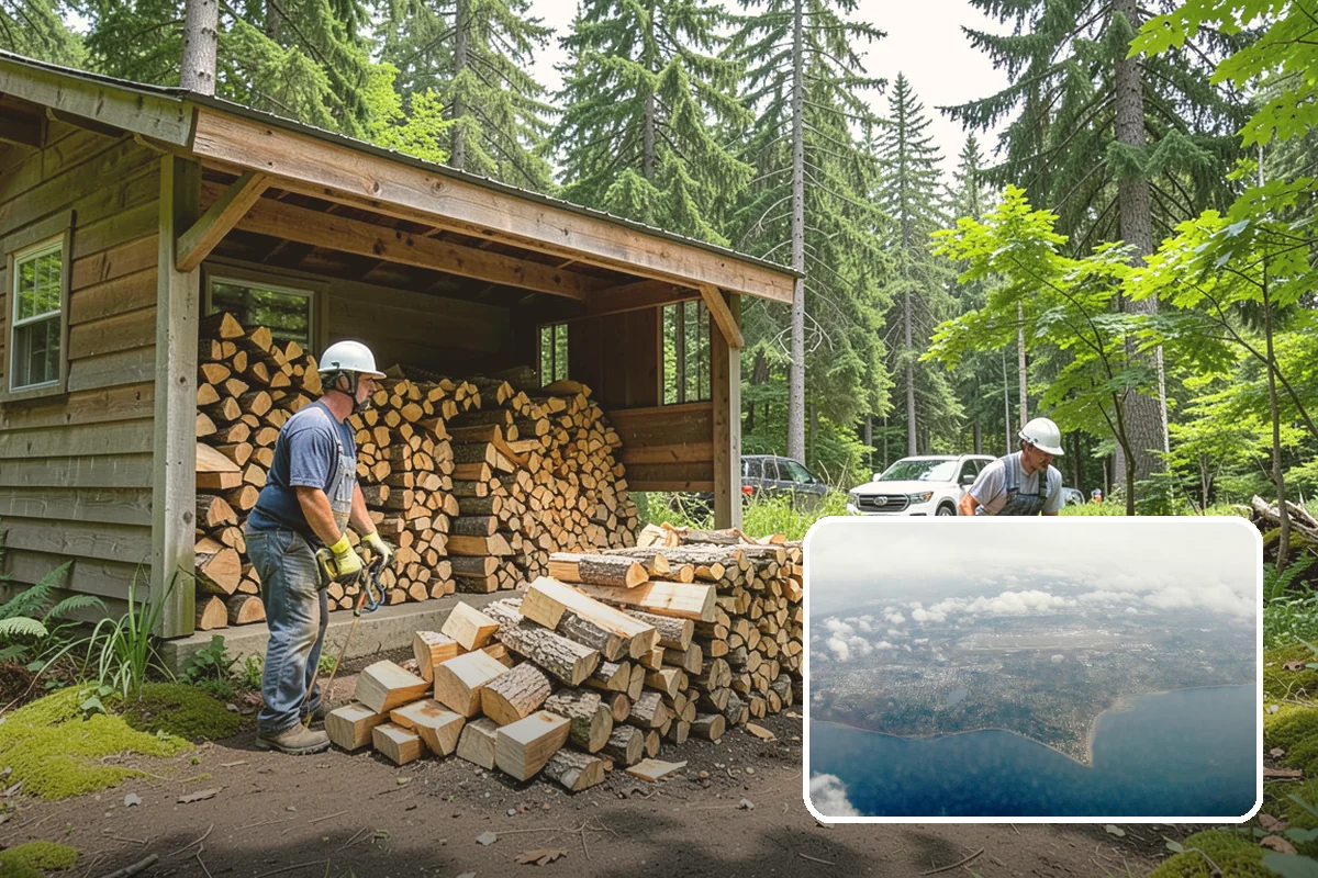 Low-Moisture Firewood in Burien, King County, WA - Reliable low moisture for easy lighting