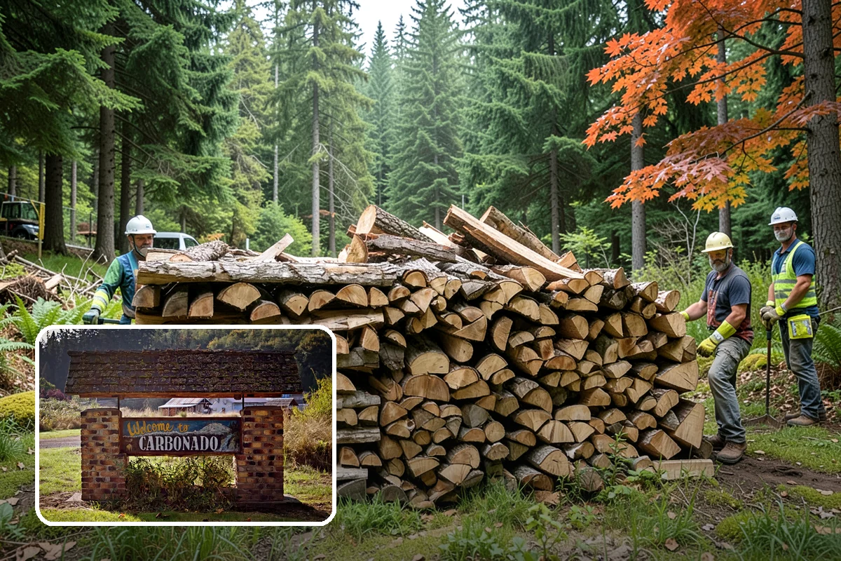 Low-Moisture Firewood in Carbonado, Pierce County, WA - Reliable low moisture for easy lighting