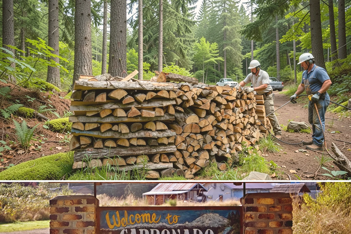 Low-Moisture Firewood in Carbonado, Pierce County, WA - A solid year-round choice, with the strongest availability heading into the fall burning season.