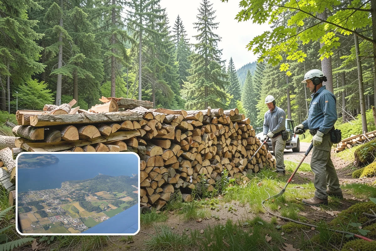 Low-Moisture Firewood in Coupeville, Island County, WA - Reliable low moisture for easy lighting