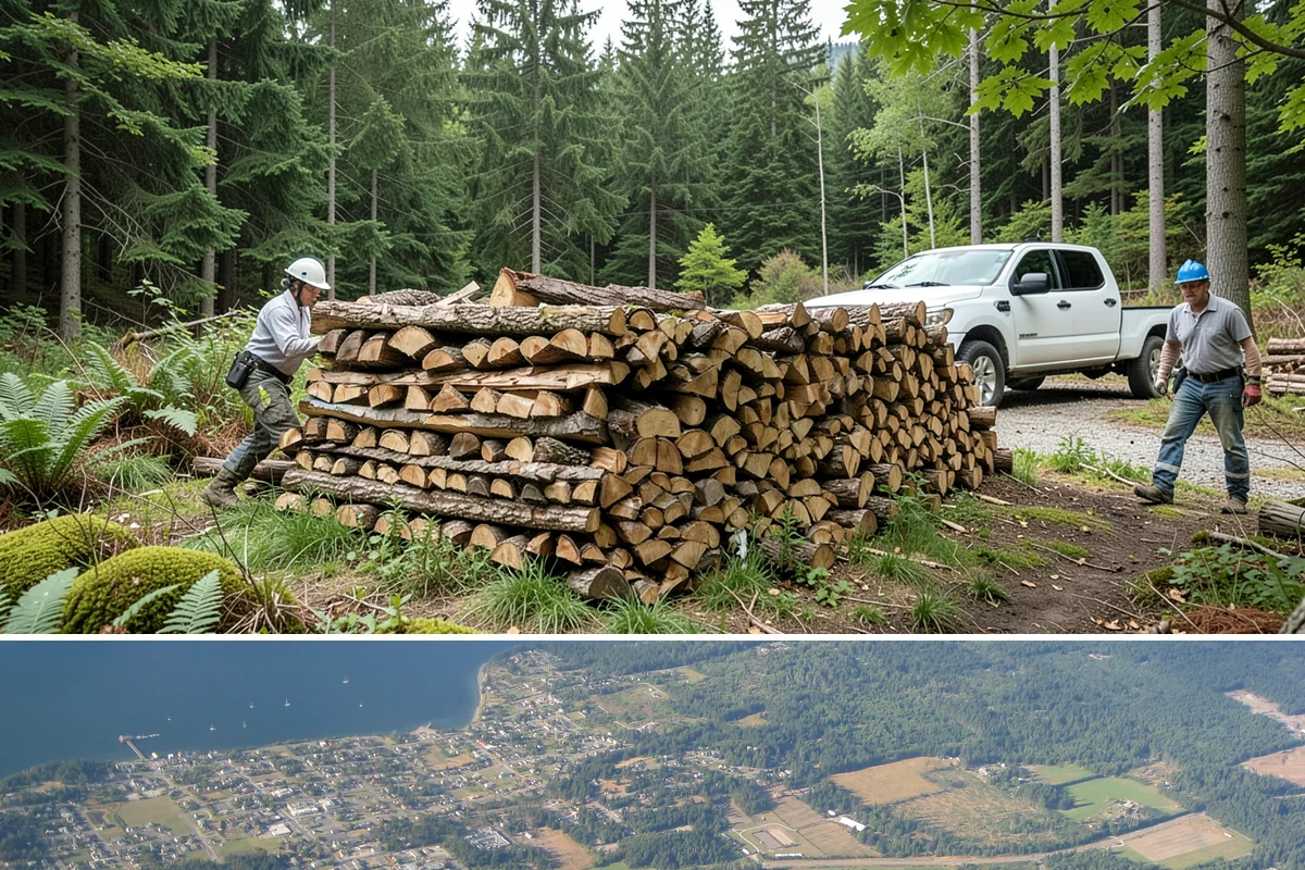 Low-Moisture Firewood in Coupeville, Island County, WA - A solid year-round choice, with the strongest availability heading into the fall burning season.