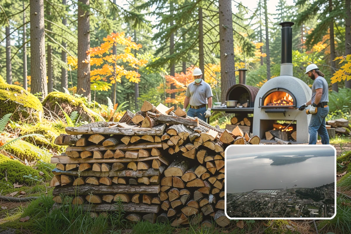 Low-Moisture Firewood in Des Moines, King County, WA - Reliable low moisture for easy lighting