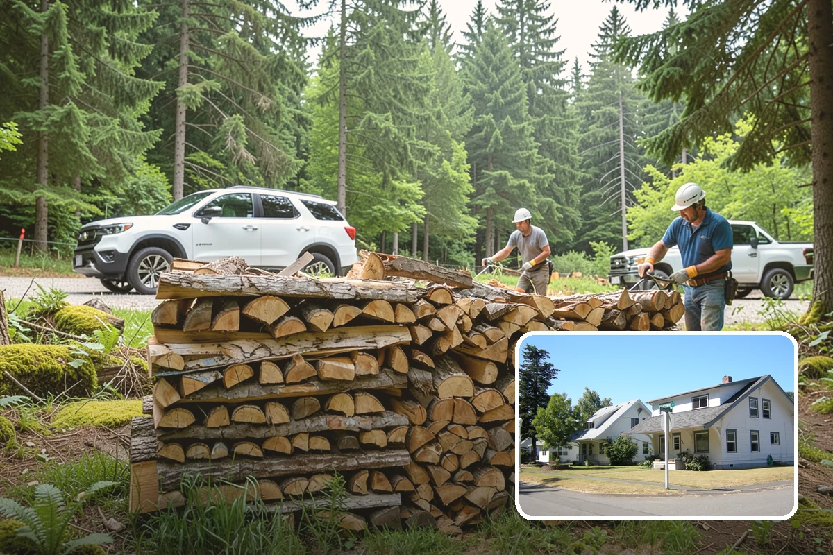 Low-Moisture Firewood in DuPont, Pierce County, WA - Reliable low moisture for easy lighting