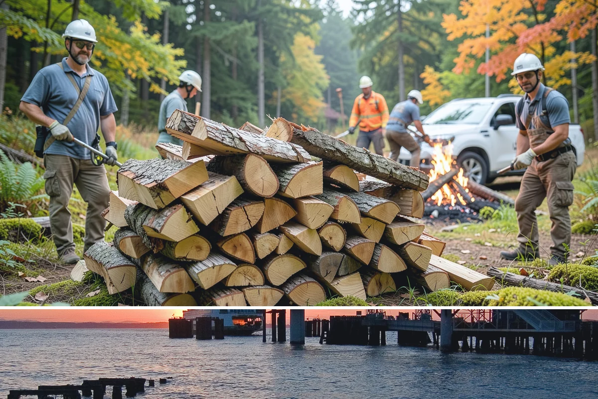 Low-Moisture Firewood in Edmonds, Snohomish County, WA - A solid year-round choice, with the strongest availability heading into the fall burning season.
