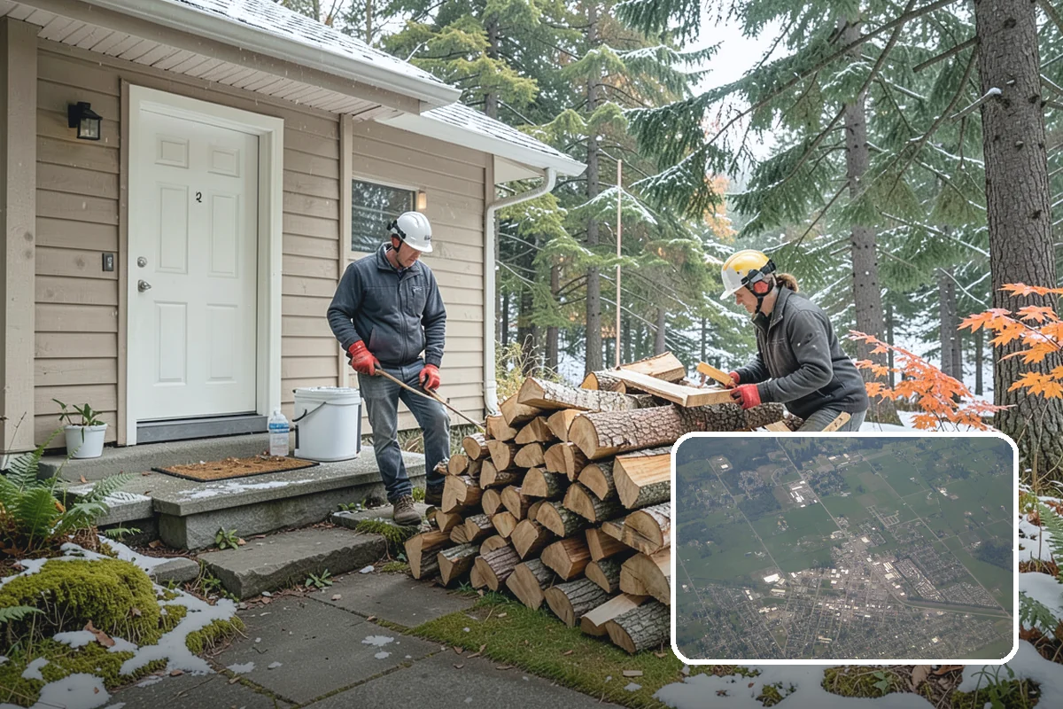 Low-Moisture Firewood in Enumclaw, King County, WA - Reliable low moisture for easy lighting